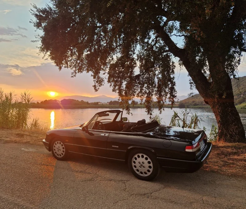 1993 Alfa Romeo Spider in Castel Gandolfo (roma) 3