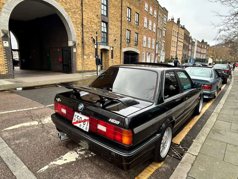 1989 BMW E30 Hartge H20 in London 4