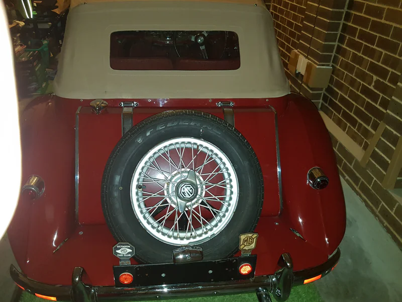 1956 MG Tf in Point Lonsdale 3