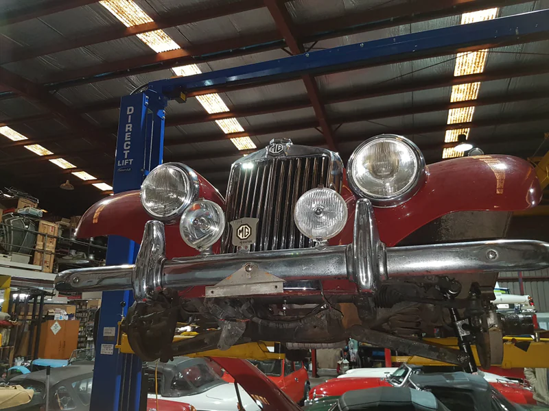 1956 MG Tf in Point Lonsdale 4