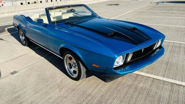 1973 Ford Mustang 73  Convertitel 351  Cui V8 Cleanland in Allingåbro 5