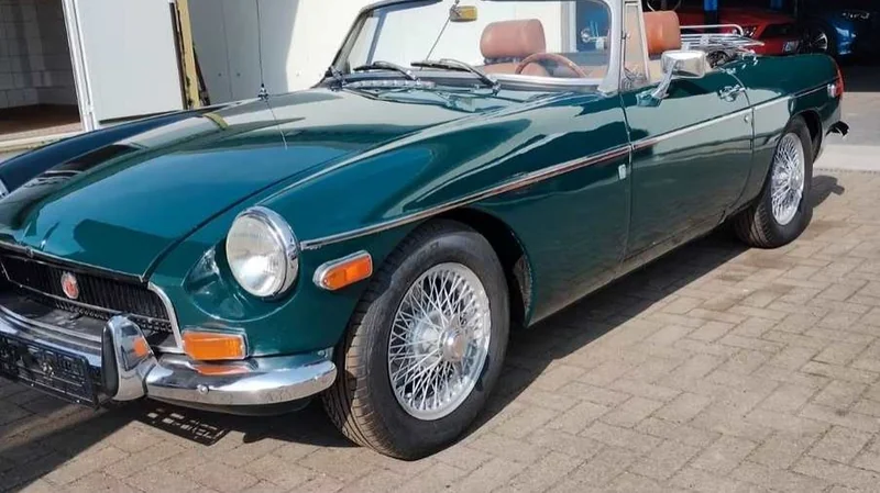 1972 MG MGB in Lund 4