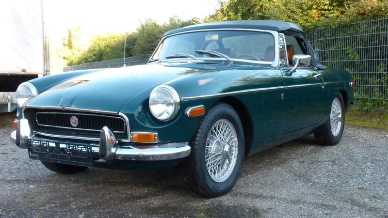 1972 MG MGB in Lund 5
