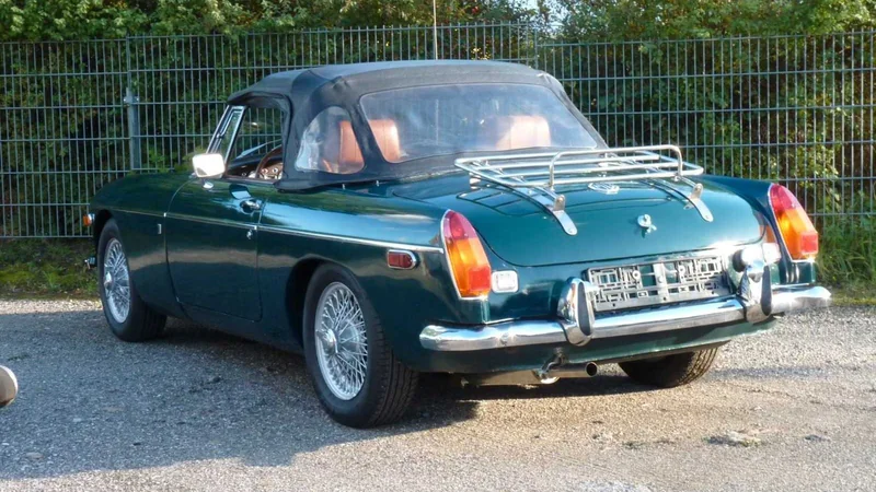 1972 MG MGB in Lund 3