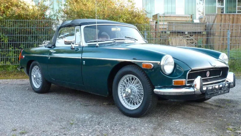 1972 MG MGB in Lund 6
