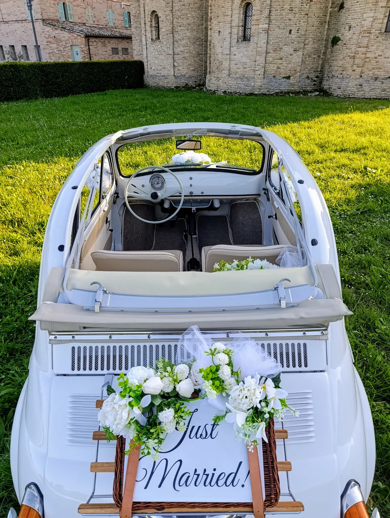 1961 Fiat 500 D cabrio in Montelupone 3