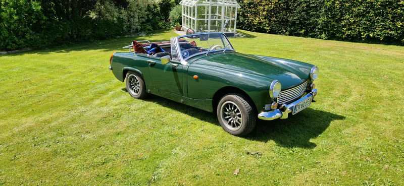 1969 Austin Healey Sprite Mk4 in Ejstrupholm 2