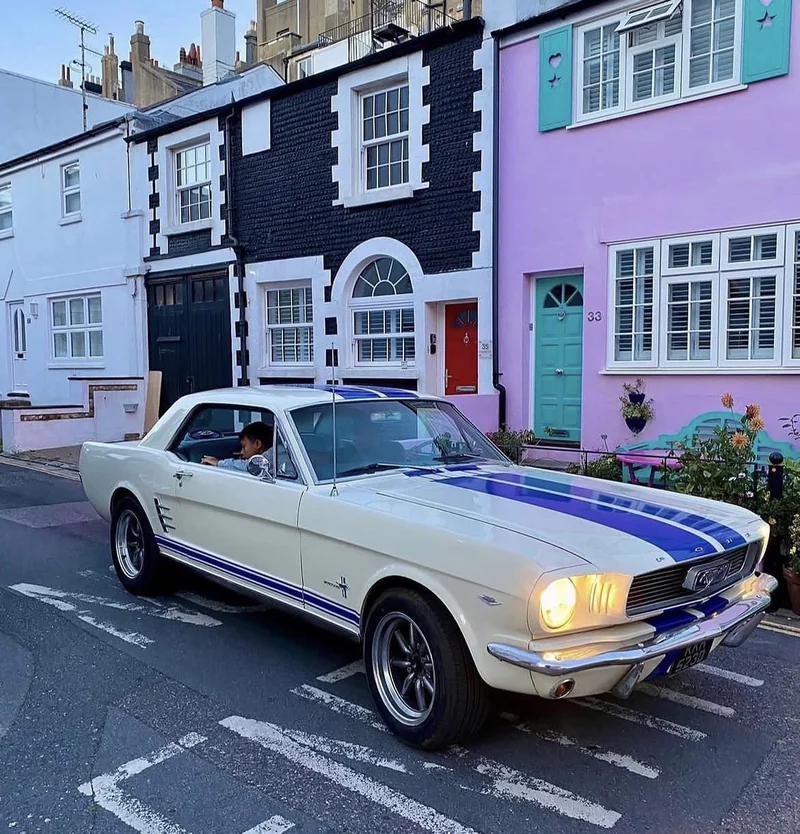 1966 Ford Mustang in London 2