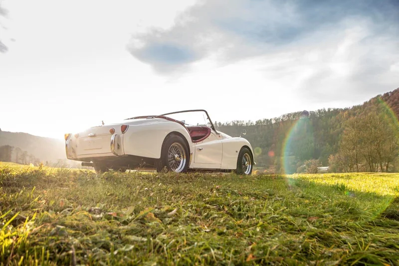 1961 Triumph TR3A in München 2