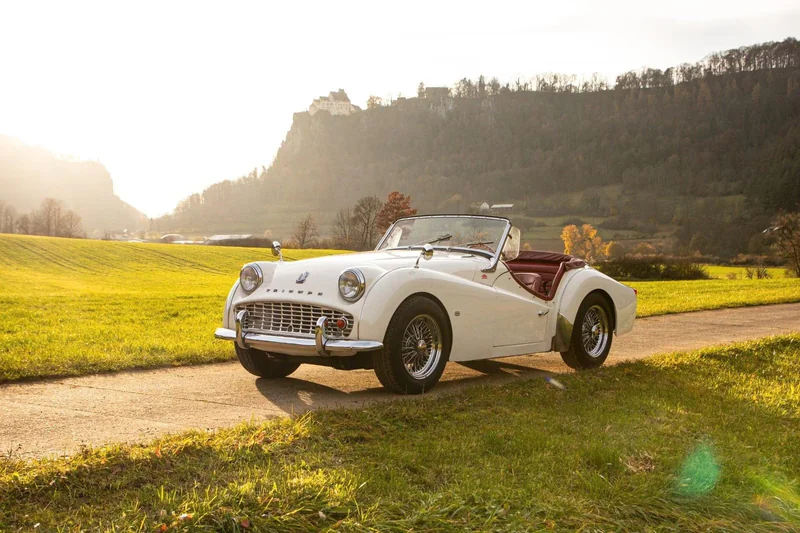 1961 Triumph TR3A in München 5