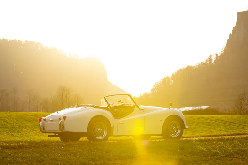 1961 Triumph TR3A in München 10