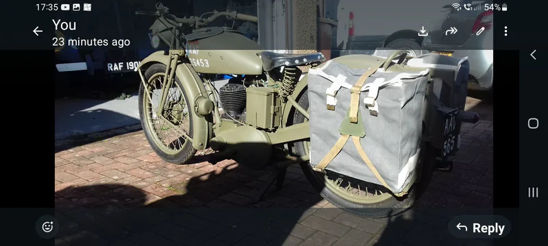 1938 BSA C10 in Clydebank