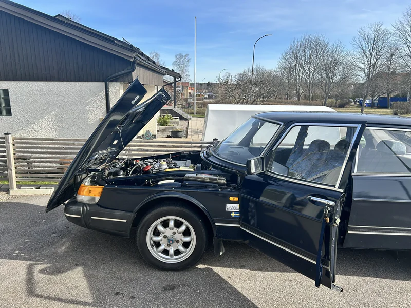 1987 Saab 900c in Linköping 2