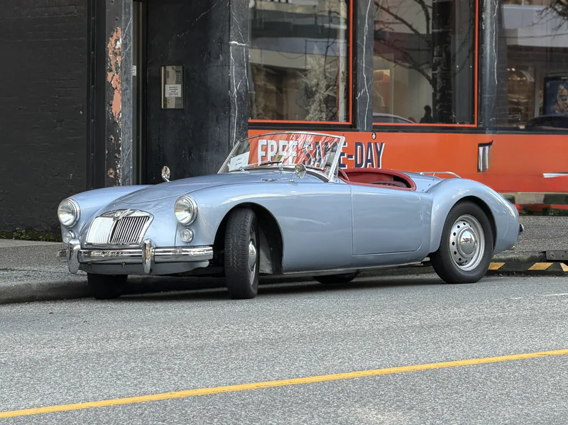 1961 MG Mga in North Vancouver 9