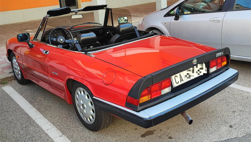 1986 Alfa Romeo Spider Duetto in Cagliari 7