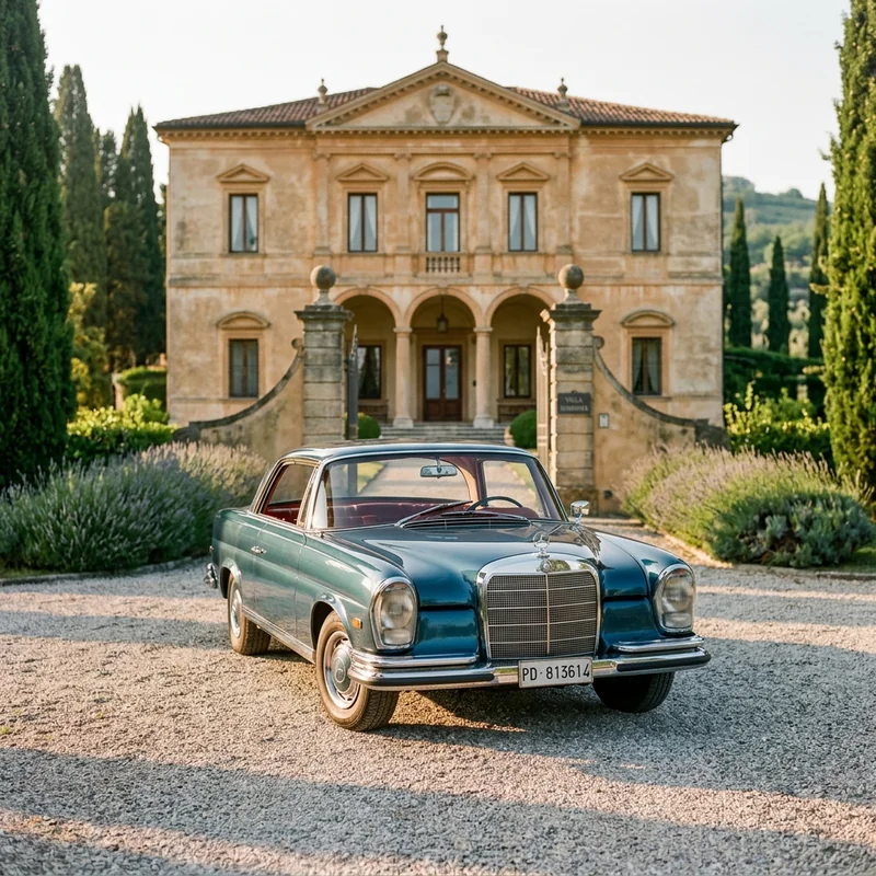 1962 Mercedes-Benz Se Coupe in Padova 2