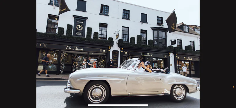 1960 Mercedes-Benz 190sl in London 9