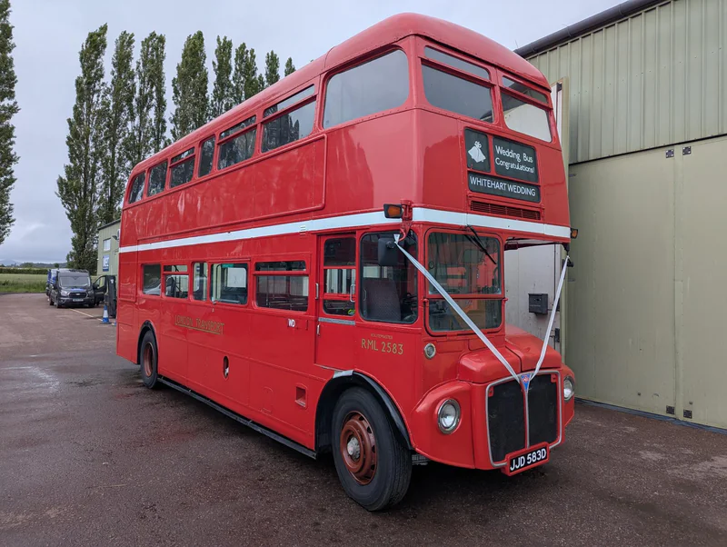 1966 AEC Routemaster in Usk 1