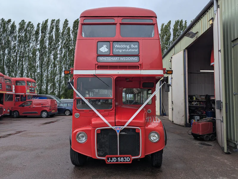1966 AEC Routemaster in Usk 2