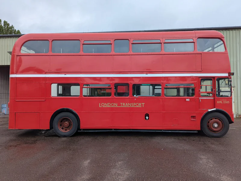 1966 AEC Routemaster in Usk 3