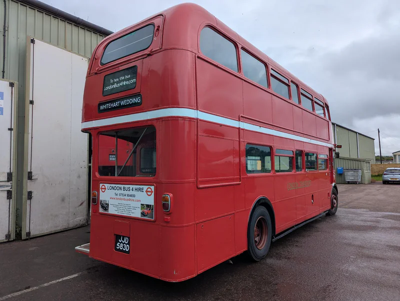 1966 AEC Routemaster in Usk 4