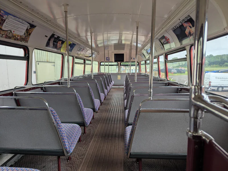 1966 AEC Routemaster in Usk 5