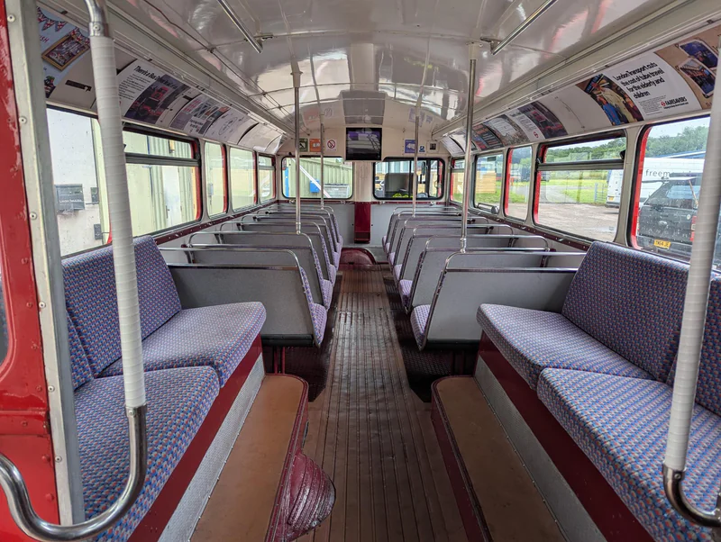 1966 AEC Routemaster in Usk 6