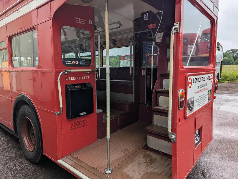 1966 AEC Routemaster in Usk 7