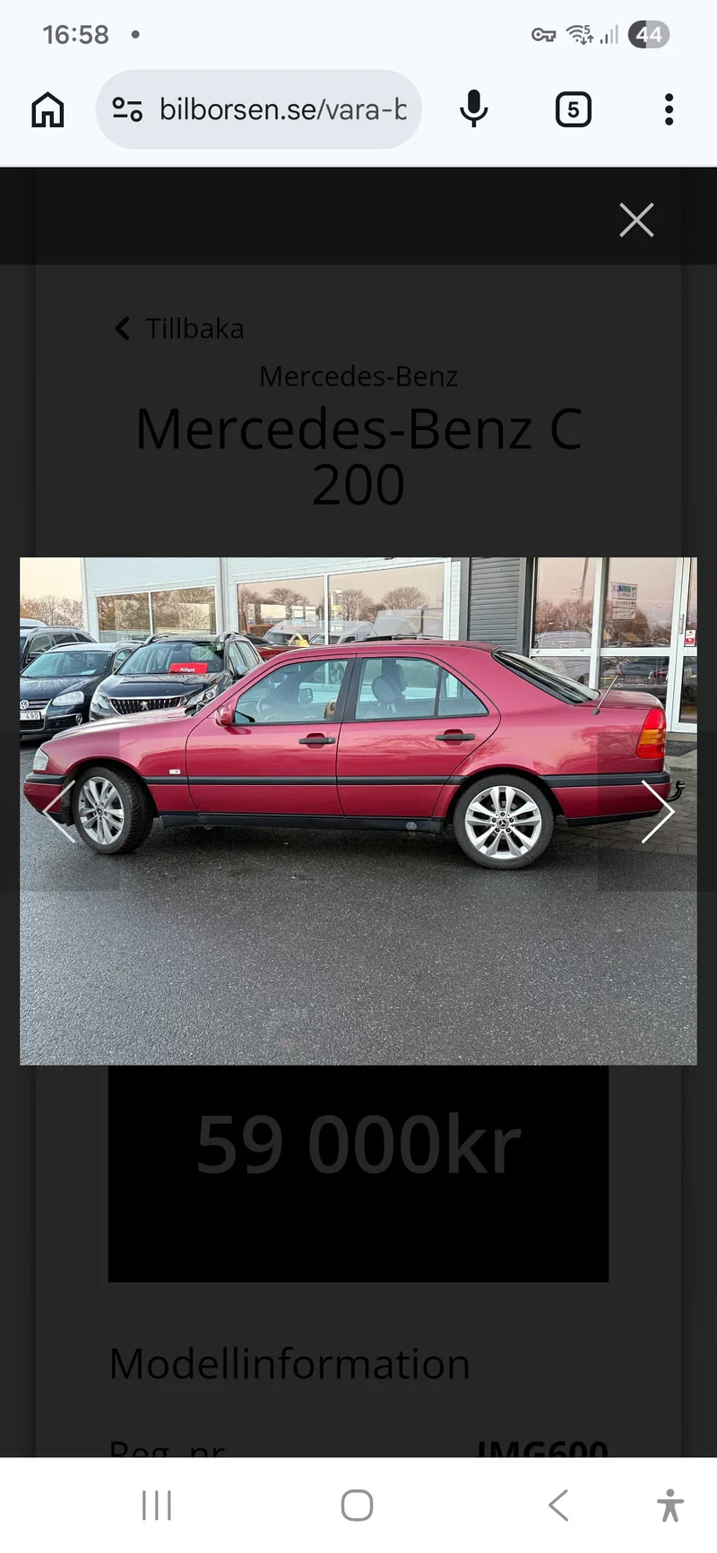 1985 Mercedes-Benz 200 in Vittsjö 2
