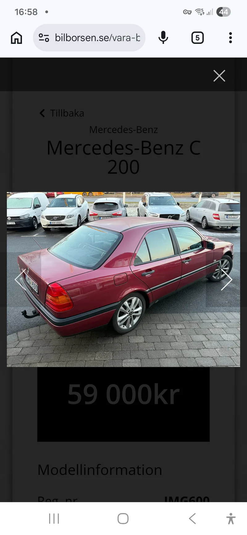 1985 Mercedes-Benz 200 in Vittsjö 5