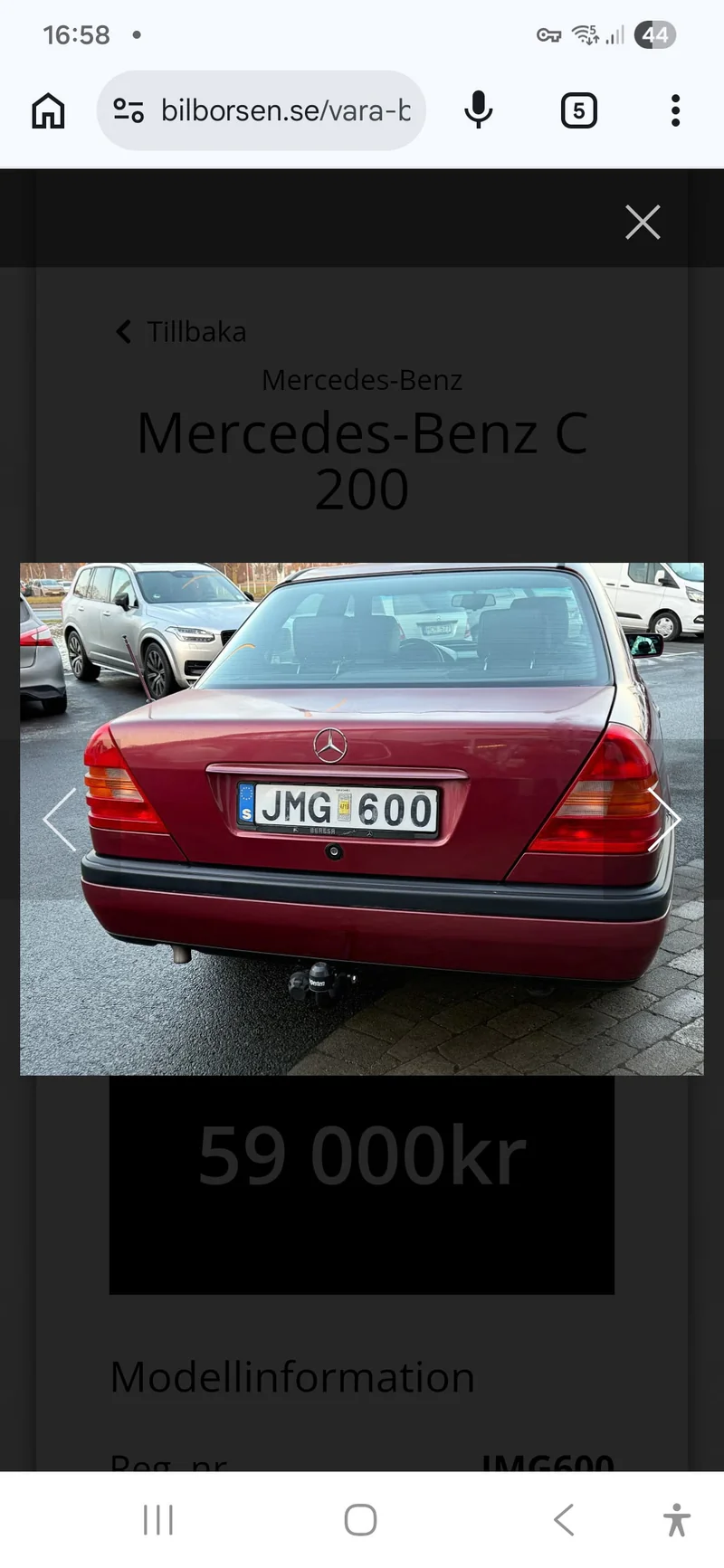 1985 Mercedes-Benz 200 in Vittsjö 6
