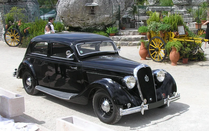 1936 Hotchkiss 680 Cabourg in Abrigada 1