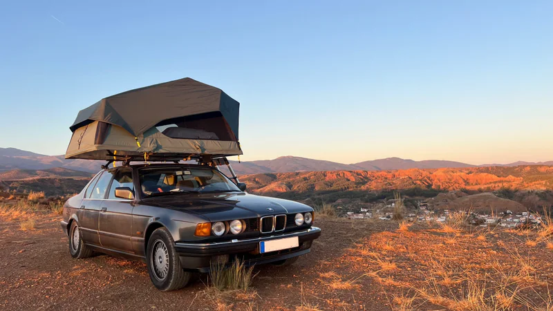 1988 BMW 735i in La Tierra Del Trigo