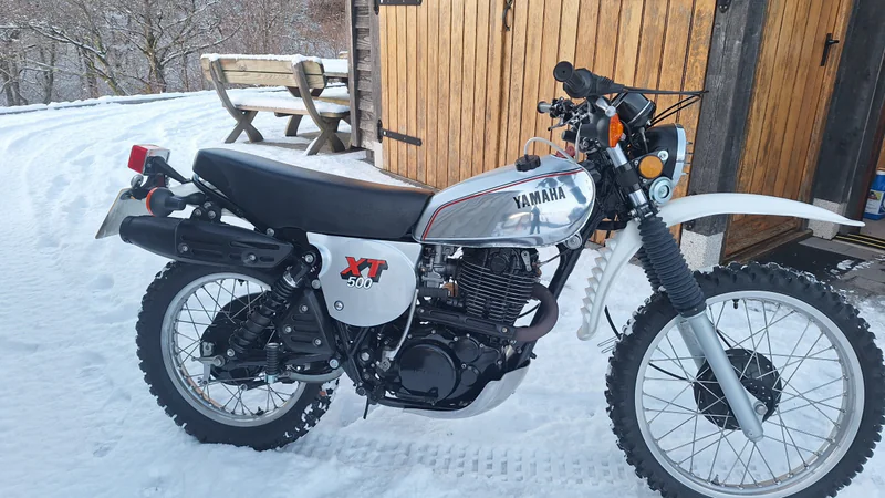 1989 Yamaha XT500 in Llangadog 3