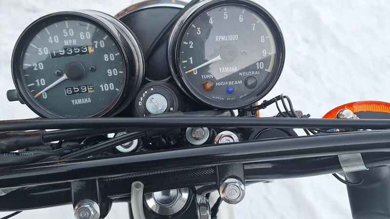 1989 Yamaha XT500 in Llangadog 4