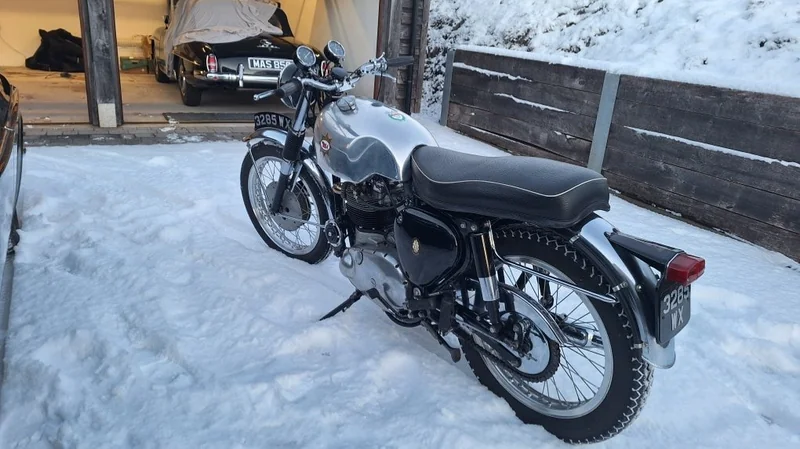 1963 BSA Rocket Goldstar in Llangadog 3