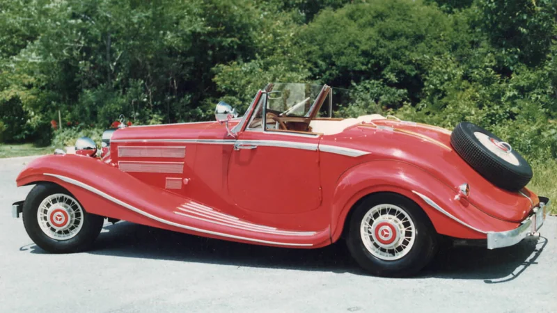 1935 Mercedes-Benz 500k in Cambridge 2
