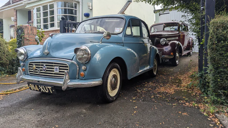 1961 Morris Minor 1000 in Abergavenny 3