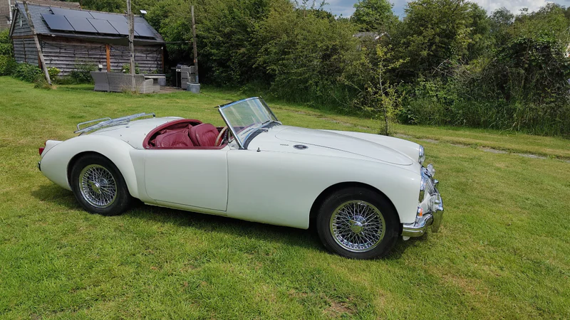 1961 MG MGA in Skelmersdale 2
