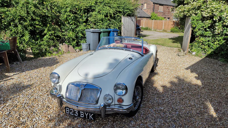 1961 MG MGA in Skelmersdale 4