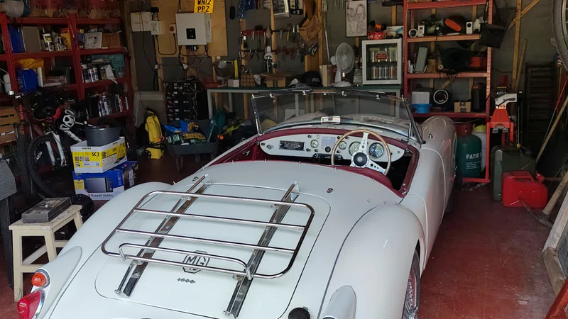 1961 MG MGA in Skelmersdale 3