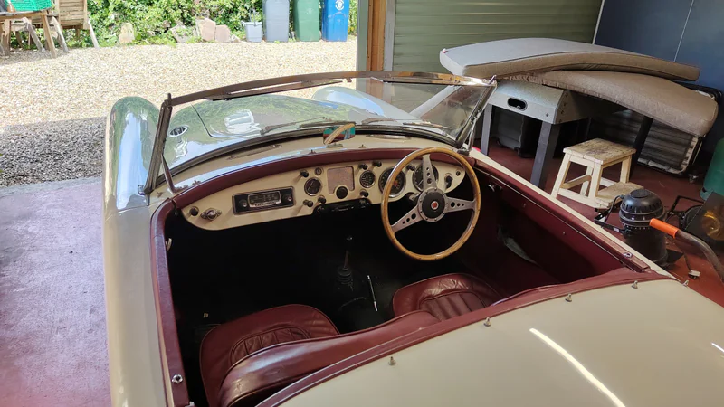1961 MG MGA in Skelmersdale 5
