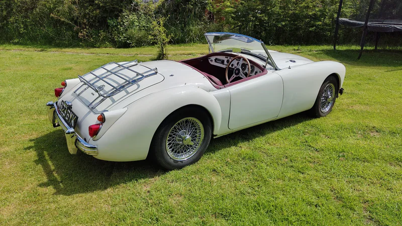 1961 MG MGA in Skelmersdale 1
