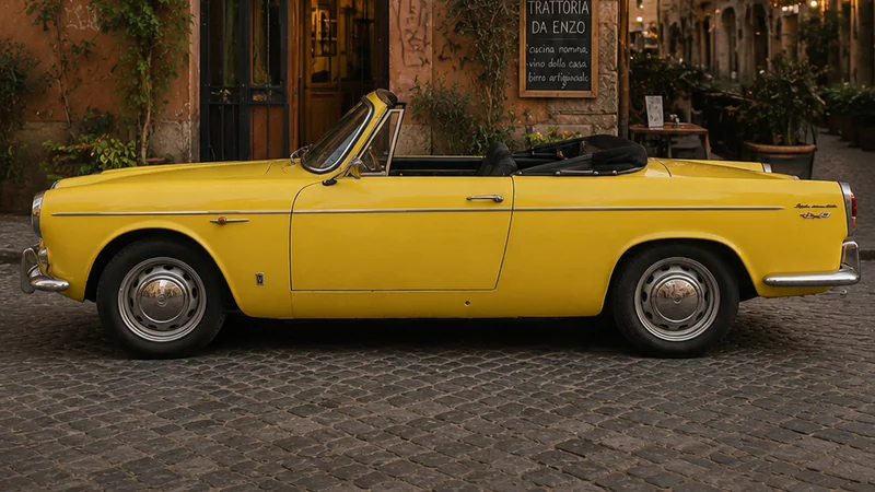 1961 Lancia Appia in Rome 4