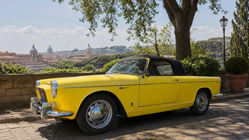 1961 Lancia Appia in Rome 2