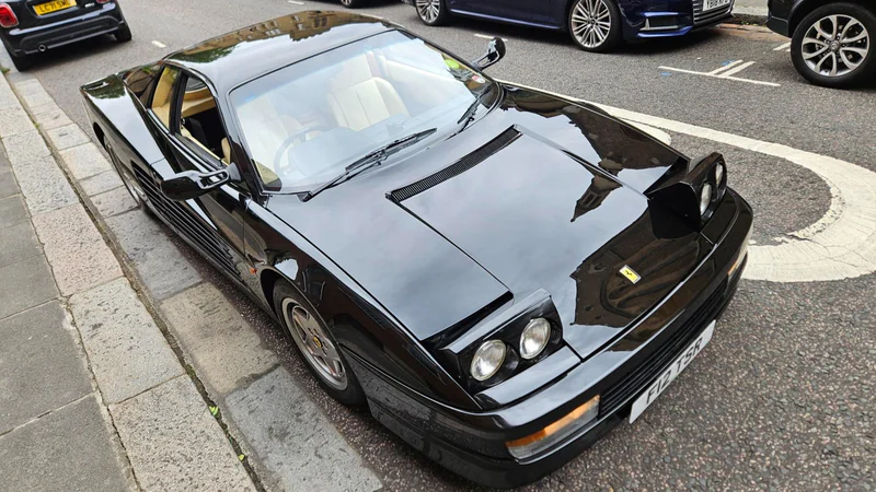 1990 Ferrari Testarossa in London 5