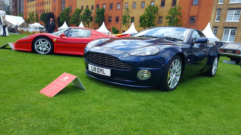2005 Aston Martin Vanquish S in London 3