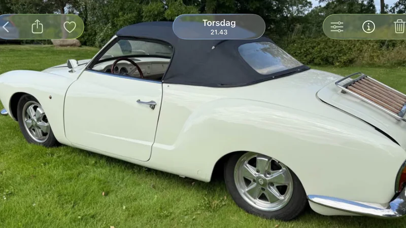 1960 Volkswagen Karmann Ghia Cabriolet in Esbjerg 6