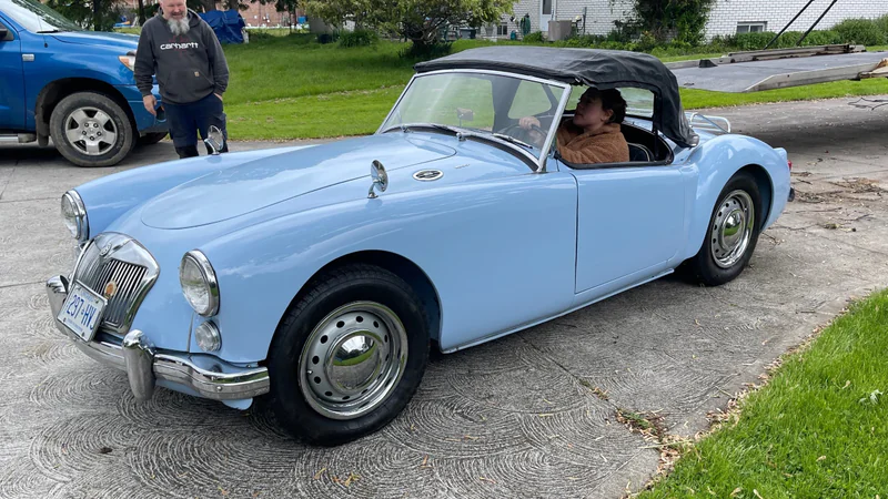 1961 MG A in Hamilton 3