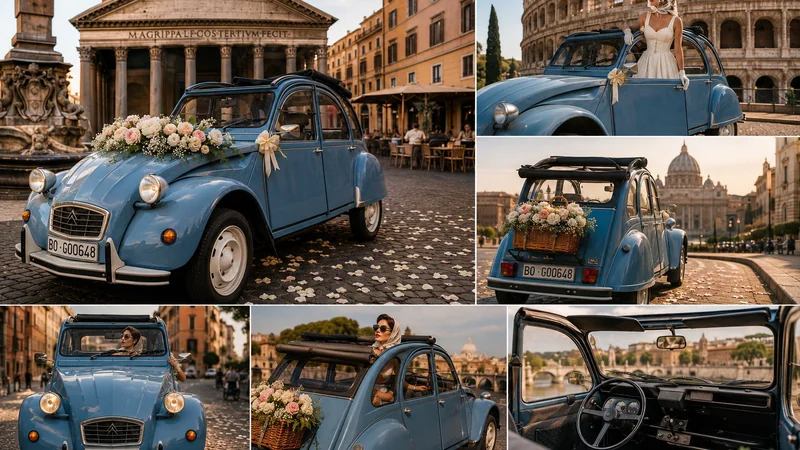 1981 Citroen 2cv Special in Rome
